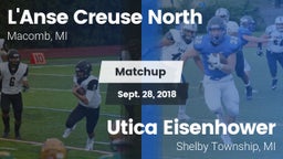 Matchup: L'Anse Creuse North vs. Utica Eisenhower  2018