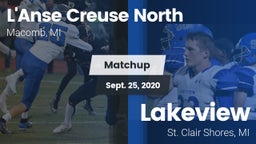 Matchup: L'Anse Creuse North vs. Lakeview  2020