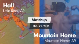 Matchup: Hall vs. Mountain Home  2016