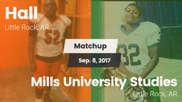 Matchup: Hall vs. Mills University Studies  2017