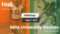 Matchup: Hall  vs. Mills University Studies  2018