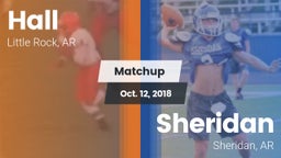 Matchup: Hall  vs. Sheridan  2018