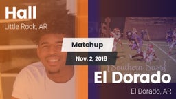 Matchup: Hall  vs. El Dorado  2018