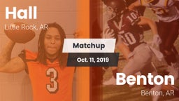 Matchup: Hall  vs. Benton  2019