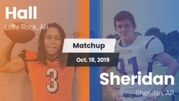 Matchup: Hall  vs. Sheridan  2019