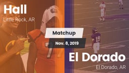 Matchup: Hall  vs. El Dorado  2019