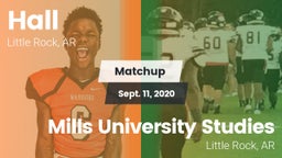 Matchup: Hall  vs. Mills University Studies  2020