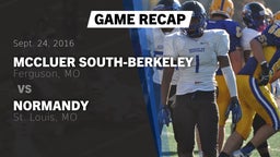 Recap: McCluer South-Berkeley  vs. Normandy  2016