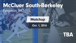 Matchup: McCluer South-Berkel vs. TBA 2016