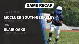 Recap: McCluer South-Berkeley  vs. Blair Oaks  2016