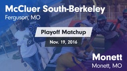 Matchup: McCluer South-Berkel vs. Monett  2016