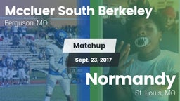 Matchup: Mccluer South vs. Normandy  2017