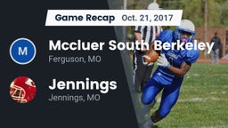 Recap: Mccluer South Berkeley vs. Jennings  2017