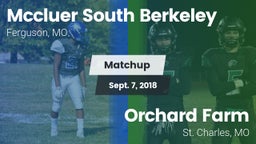 Matchup: Mccluer South vs. Orchard Farm  2018