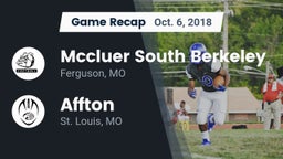 Recap: Mccluer South Berkeley vs. Affton  2018