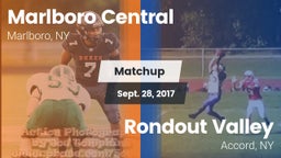 Matchup: Marlboro Central vs. Rondout Valley  2017