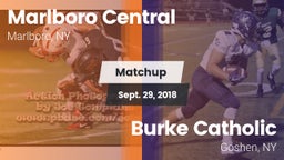 Matchup: Marlboro Central vs. Burke Catholic  2018