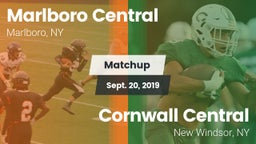 Matchup: Marlboro Central vs. Cornwall Central  2019