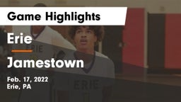 Erie  vs Jamestown  Game Highlights - Feb. 17, 2022