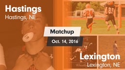Matchup: Hastings  vs. Lexington  2016