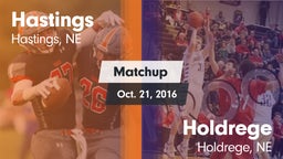 Matchup: Hastings  vs. Holdrege  2016