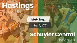 Matchup: Hastings  vs. Schuyler Central  2017