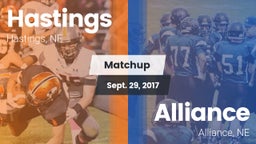 Matchup: Hastings  vs. Alliance  2017