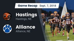 Recap: Hastings  vs. Alliance  2018