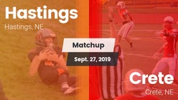 Matchup: Hastings  vs. Crete  2019