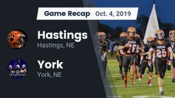 Recap: Hastings  vs. York  2019