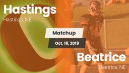 Matchup: Hastings  vs. Beatrice  2019
