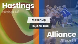 Matchup: Hastings  vs. Alliance  2020