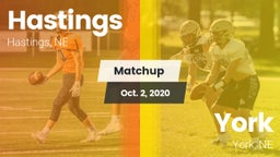 Matchup: Hastings  vs. York  2020