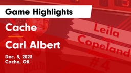 Cache  vs Carl Albert   Game Highlights - Dec. 8, 2023