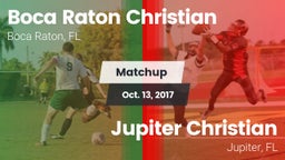 Matchup: Boca Raton Christian vs. Jupiter Christian  2017