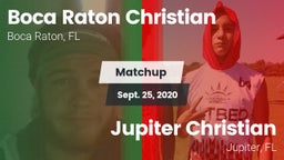 Matchup: Boca Raton Christian vs. Jupiter Christian  2020