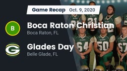 Recap: Boca Raton Christian  vs. Glades Day  2020