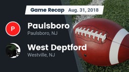 Recap: Paulsboro  vs. West Deptford  2018