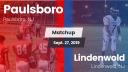 Matchup: Paulsboro vs. Lindenwold  2019
