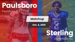 Matchup: Paulsboro vs. Sterling  2019