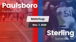 Matchup: Paulsboro vs. Sterling  2020