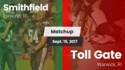 Matchup: Smithfield vs. Toll Gate  2017