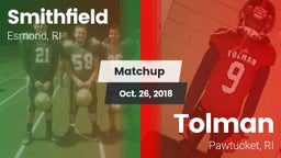 Matchup: Smithfield vs. Tolman  2018