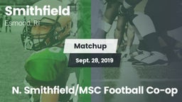 Matchup: Smithfield vs. N. Smithfield/MSC Football Co-op 2019