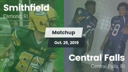 Matchup: Smithfield vs. Central Falls  2019