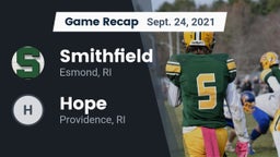 Recap: Smithfield  vs. Hope  2021