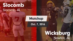 Matchup: Slocomb vs. Wicksburg  2016