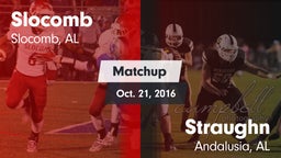 Matchup: Slocomb vs. Straughn  2016