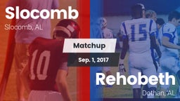 Matchup: Slocomb vs. Rehobeth  2017