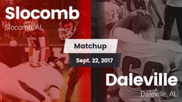 Matchup: Slocomb vs. Daleville  2017